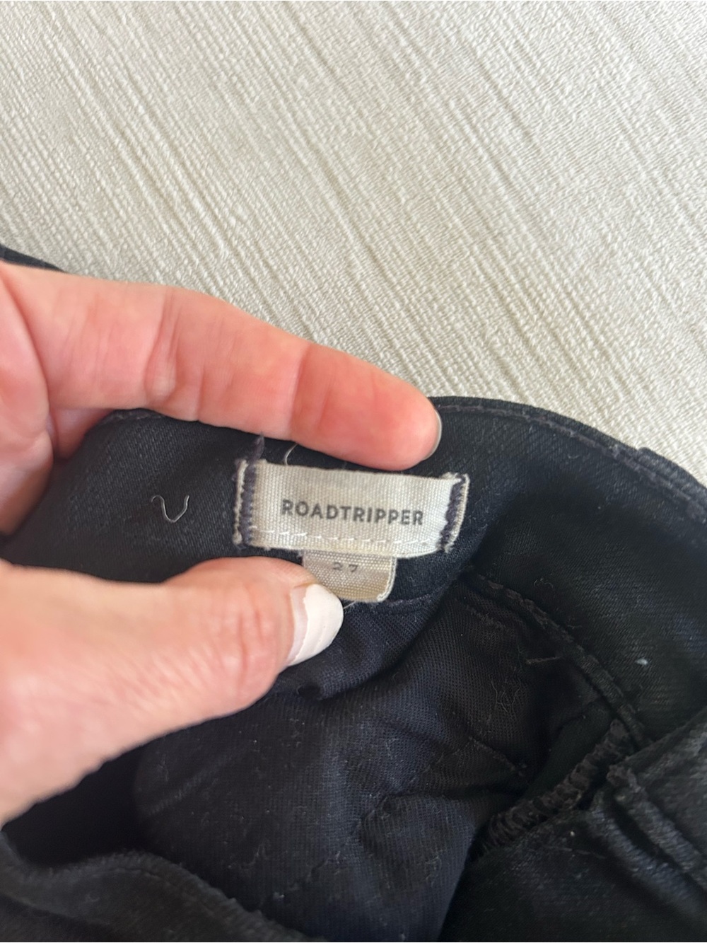 Madewell Black “Roadtripper” Women's Skinny Jeans - Picture 4 of 5